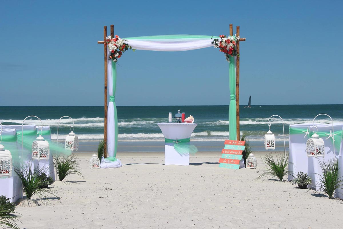 Daytona and New Smyrna Beach Weddings Beach Weddings in
